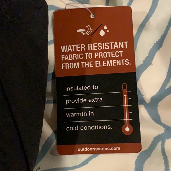 Black Youth Small Snow Pants - Picture 4 of 7